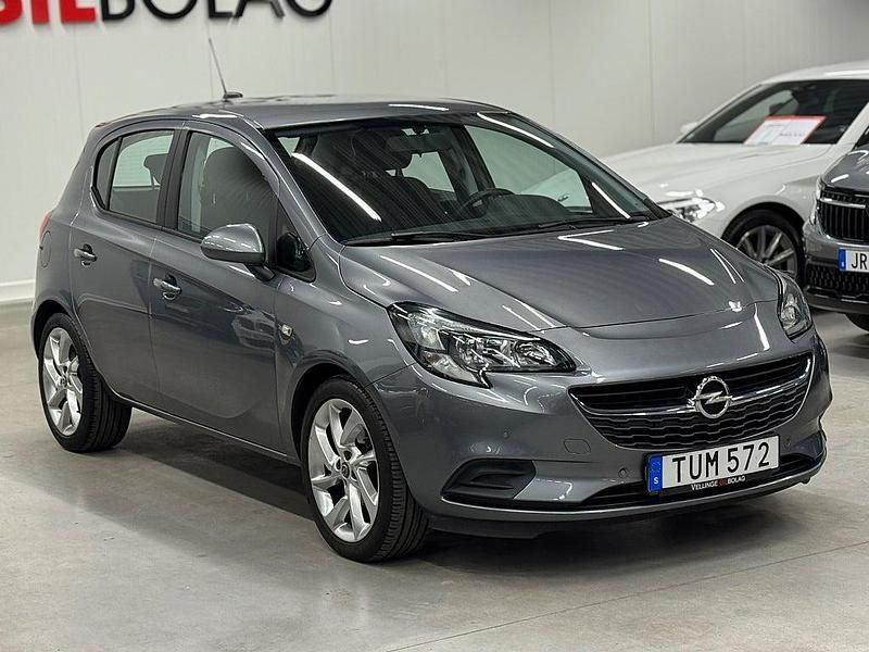 Begagnad Opel Corsa 90 HK (66 kW) 2018 Grå Halvkombi