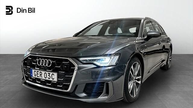 Daytonagrå pärleffekt Begagnad 2024 Audi A6 S-Line Kombi | 489 000 kr (Lite dyr) - Bild 1/4
