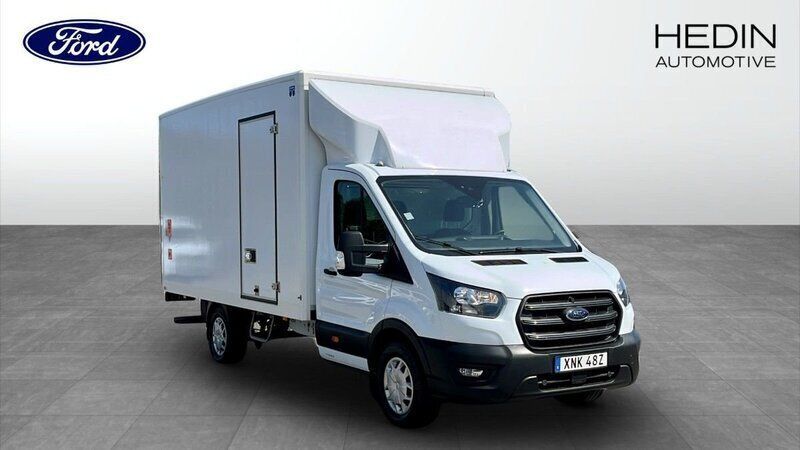 Vit (white) Begagnad 2022 Ford Transit Van | 549 000 kr (Marknadspris) - Bild 1/4