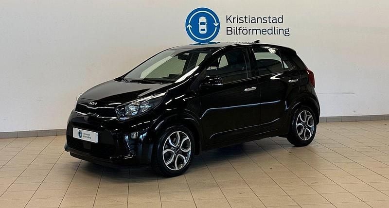 Svart Begagnad 2023 Kia Picanto Advance Halvkombi | 168 900 kr (Marknadspris) - Bild 1/4