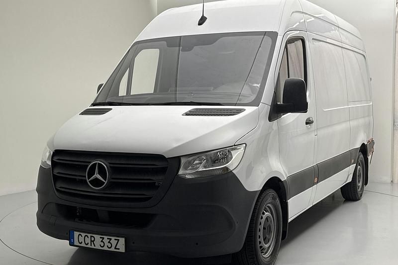 Vit Begagnad 2021 Mercedes Sprinter Van | 280 000 kr - Bild 1/4