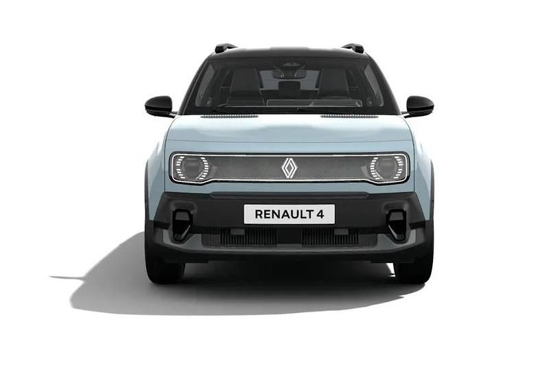Ny Renault 4 E-Tech 2026 Blå SUV