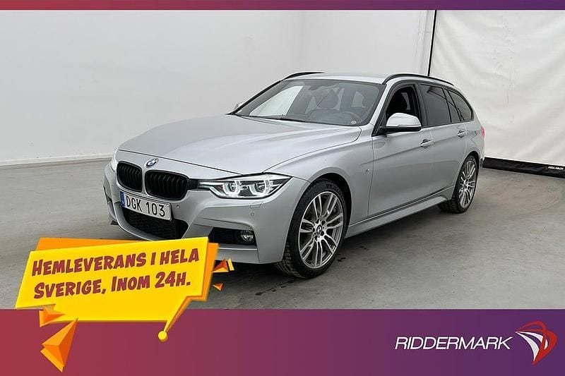 Silver Begagnad 2018 BMW 320 M Sport Kombi | 254 800 kr (Marknadspris) - Bild 1/3