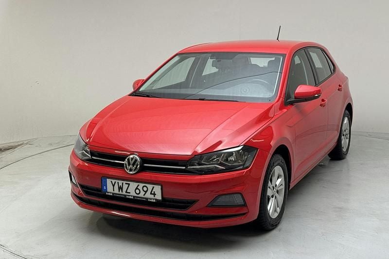Röd Begagnad 2018 VW Polo | 145 500 kr (Marknadspris) - Bild 1/4