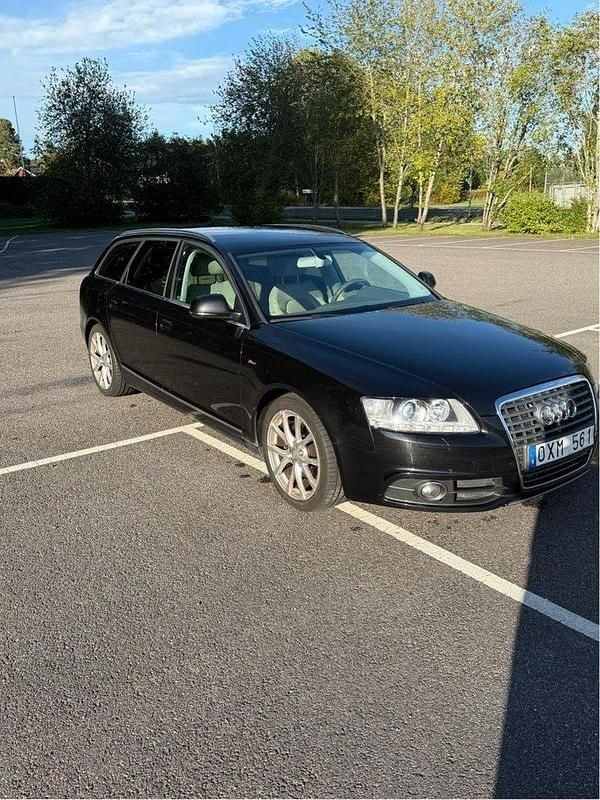 Svart Begagnad 2011 Audi A6 S-Line Kombi | 69 990 kr (Marknadspris) - Bild 1/4