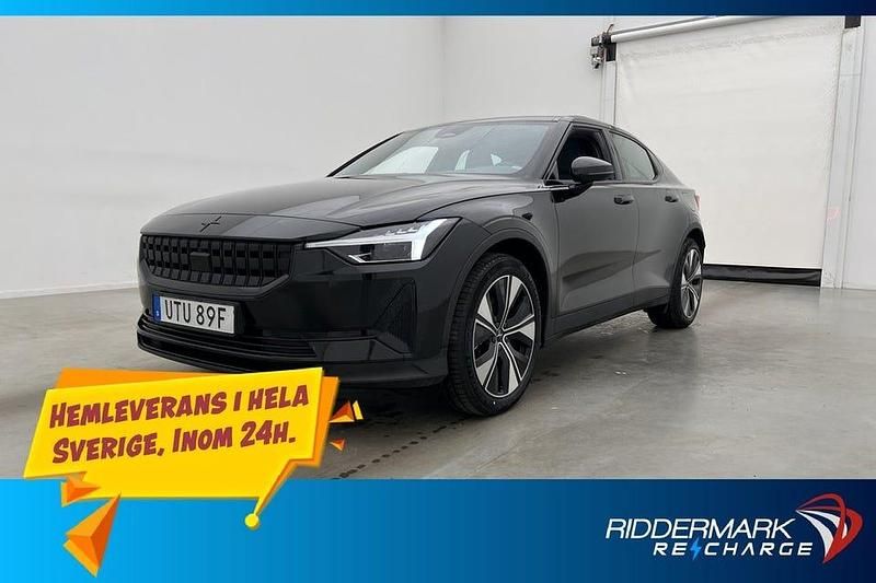 Svart Begagnad 2022 Polestar 2 Plus Halvkombi | 334 800 kr (Marknadspris) - Bild 1/3
