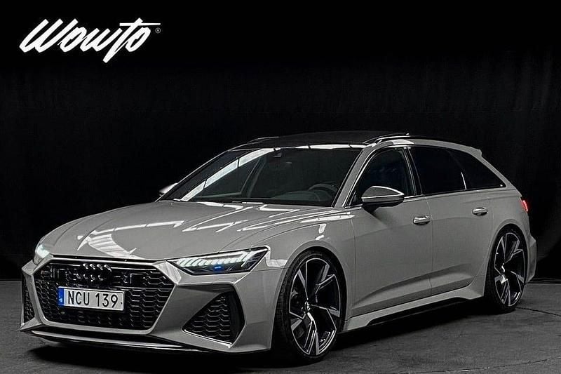 Grå Begagnad 2020 Audi RS6 Premium Kombi | 995 800 kr (Marknadspris) - Bild 1/3