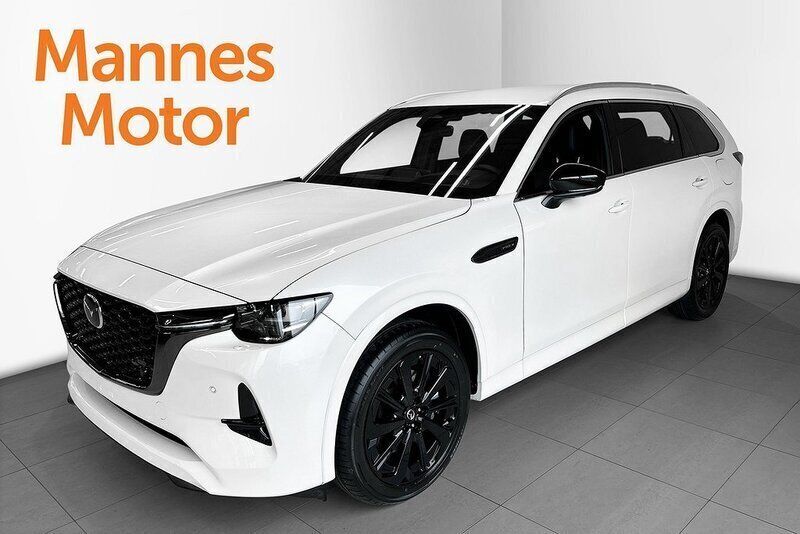 Vit Ny 2024 Mazda CX-80 Homura-Line SUV | 675 600 kr (Marknadspris) - Bild 1/4