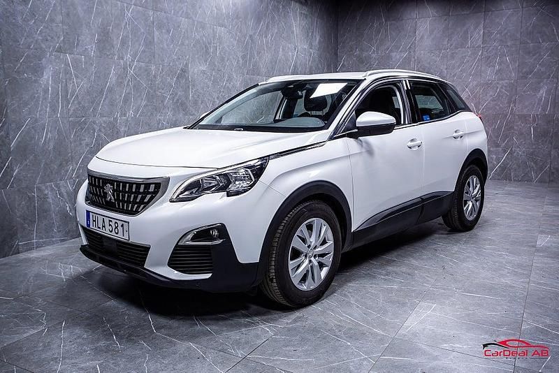 Begagnad Peugeot 3008 Active 131 HK (96 kW) 2018 Vit SUV