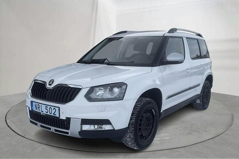 Vit Begagnad 2015 Skoda Yeti SUV | 98 000 kr (Superpris) - Bild 1/4