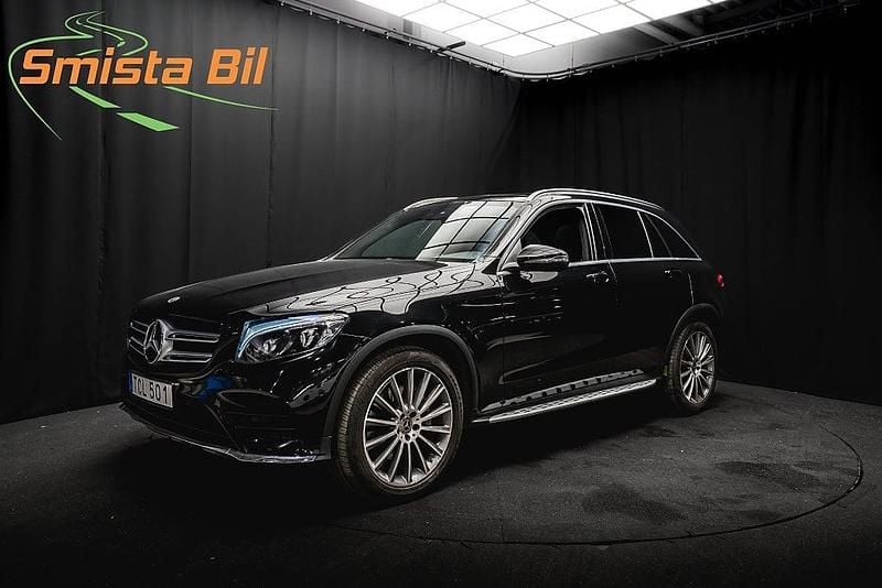 Svart Begagnad 2018 Mercedes GLC220 AMG SUV | 339 800 kr (Marknadspris) - Bild 1/3