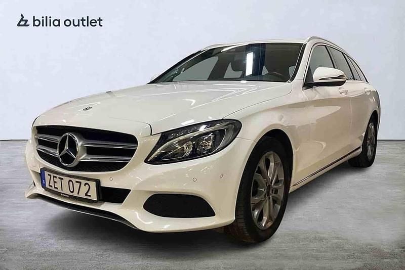 Vit Begagnad 2018 Mercedes C180 Kombi | 219 900 kr - Bild 1/1