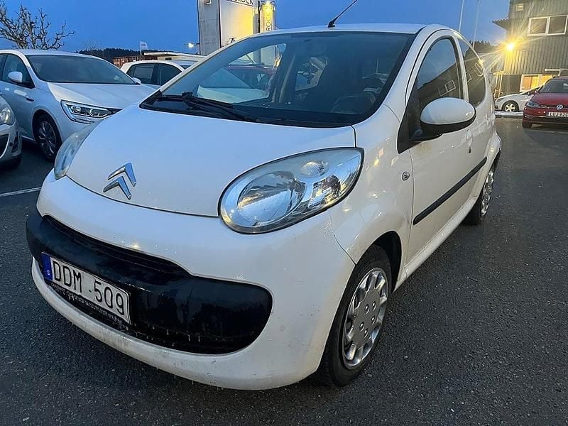Vit Begagnad 2007 Citroën C1 Halvkombi | 22 999 kr (Marknadspris) - Bild 1/4
