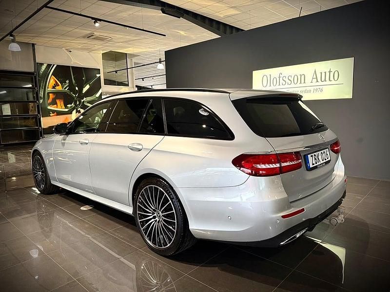 Begagnad Mercedes E220 AMG 194 HK (142 kW) 2017 Silver Kombi