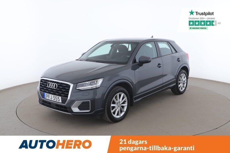 Grå Begagnad 2017 Audi Q2 Proline SUV | 189 000 kr (Marknadspris) - Bild 1/4