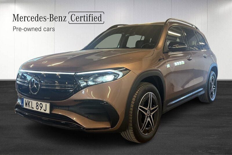 Ljusbrun Begagnad 2022 Mercedes EQB300 AMG SUV | 429 000 kr (Lite dyr) - Bild 1/4