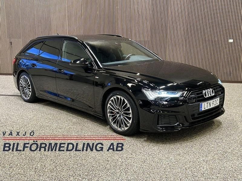 Svart Begagnad 2021 Audi A6 S-Line Kombi | 379 900 kr (Superpris) - Bild 1/4