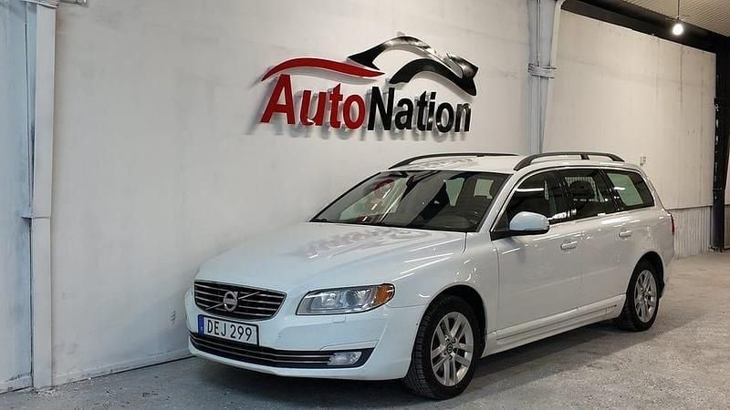 Vit Begagnad 2014 Volvo V70 Momentum Kombi | 84 900 kr (Bra pris) - Bild 1/4