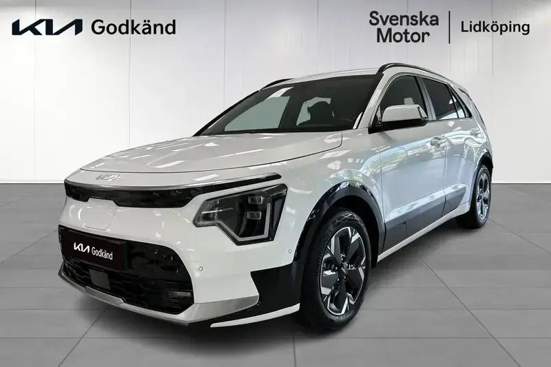 Vit Begagnad 2023 Kia e-Niro Advance SUV | 409 900 kr - Bild 1/4