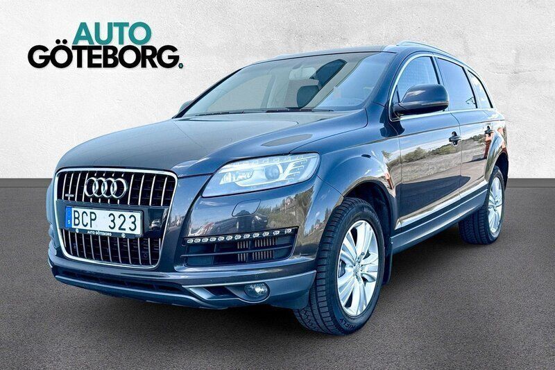 Grå Begagnad 2012 Audi Q7 Design SUV | 149 900 kr (Marknadspris) - Bild 1/3