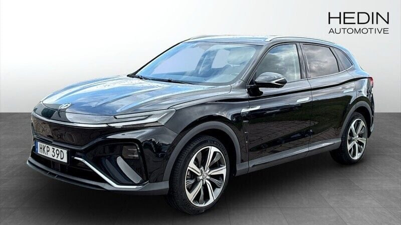 Svart (black) Begagnad 2022 MG Marvel R Luxury SUV | 279 900 kr (Marknadspris) - Bild 1/4