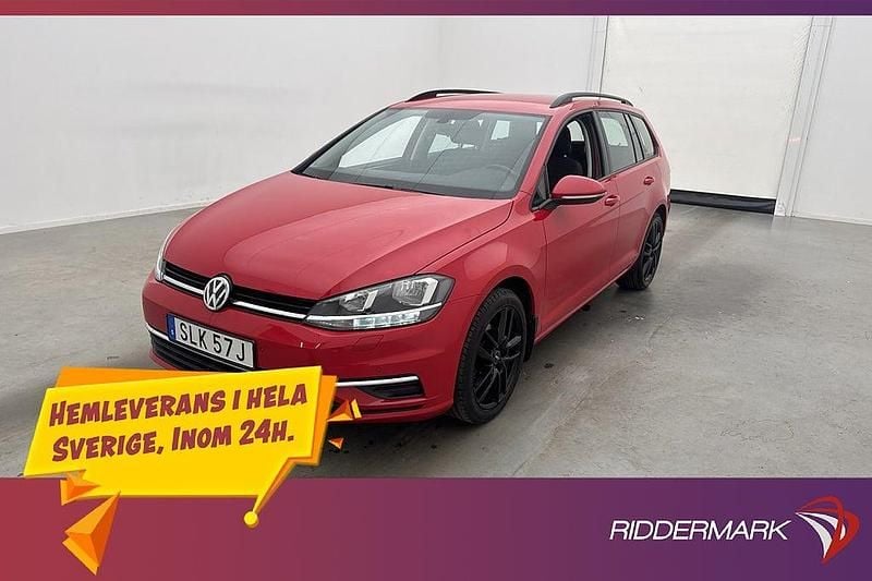 Röd Begagnad 2019 VW Golf VIII Kombi | 159 800 kr (Marknadspris) - Bild 1/3