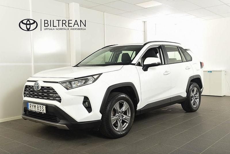 Vit Begagnad 2022 Toyota RAV4 Hybrid Active SUV | 348 900 kr (Marknadspris) - Bild 1/4