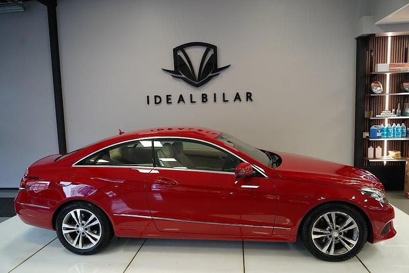 Begagnad Mercedes E250 211 HK (155 kW) 2016 Röd Sportkupé