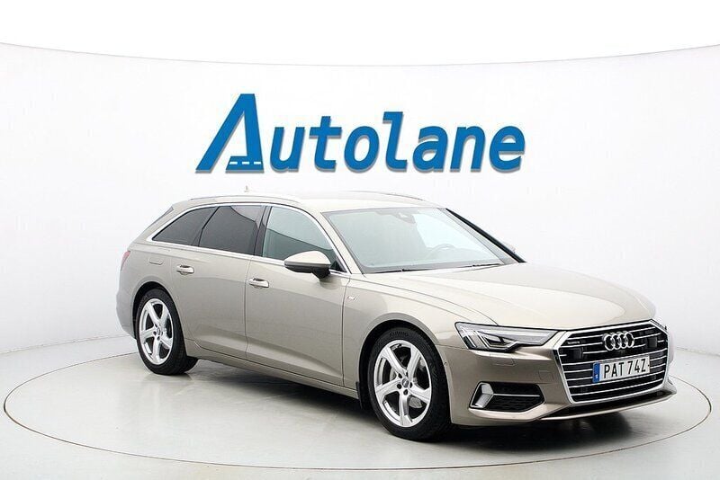 Karatbeige metallic Begagnad 2020 Audi A6 S-Line Kombi | 319 900 kr (Marknadspris) - Bild 1/3