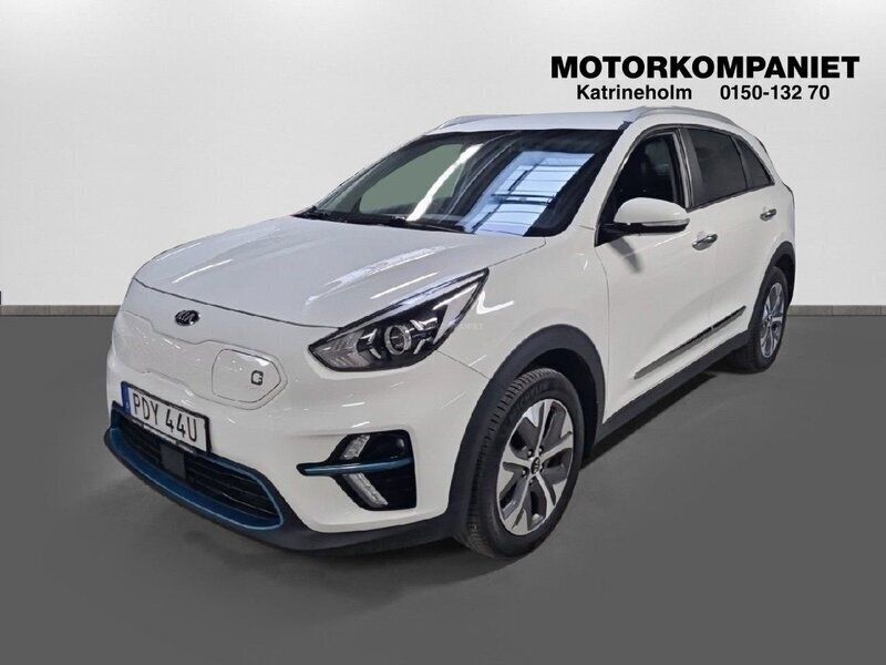 Vit Begagnad 2021 Kia e-Niro Advance SUV | 259 899 kr (Bra pris) - Bild 1/4