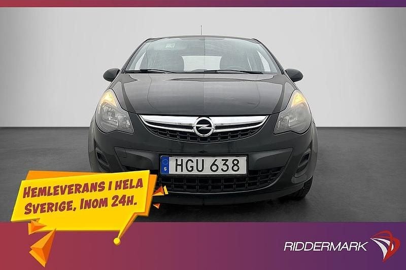 Svart Begagnad 2014 Opel Corsa | 59 900 kr - Bild 1/3