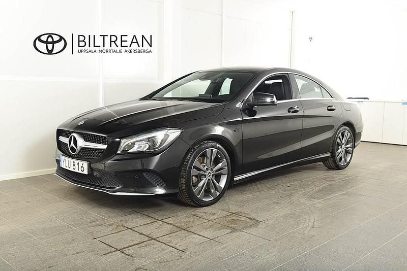 Begagnad Mercedes CLA250 211 HK (155 kW) 2017 Svart Sedan