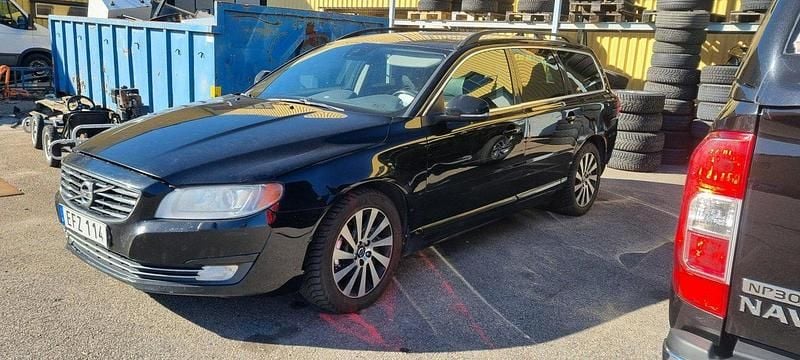 Svart Begagnad 2014 Volvo V70 Momentum Kombi | 29 000 kr - Bild 1/4