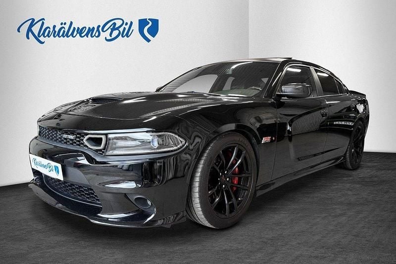 Svart Begagnad 2018 Dodge Charger Sedan | 449 900 kr - Bild 1/4