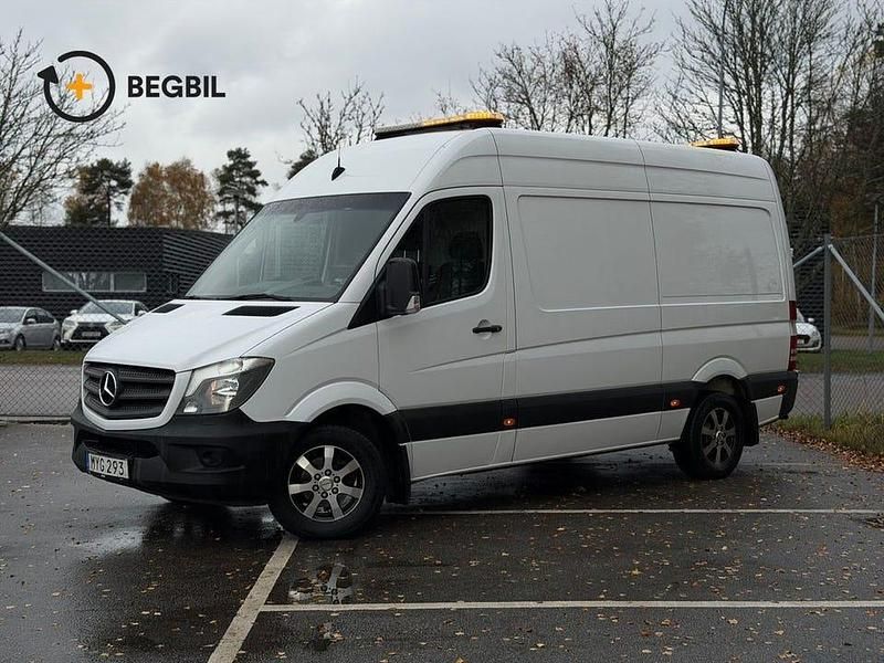 Vit Begagnad 2016 Mercedes Sprinter Van | 249 800 kr (Lite dyr) - Bild 1/4