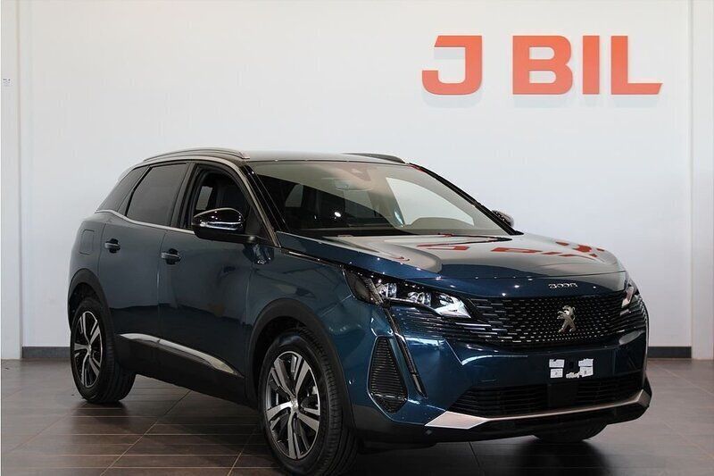 Blå Begagnad 2022 Peugeot 3008 GTi SUV | 269 900 kr (Marknadspris) - Bild 1/4