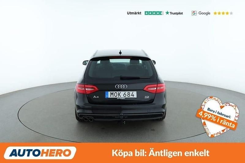 Begagnad Audi A4 S-Line 192 HK (141 kW) 2014 Vit Kombi