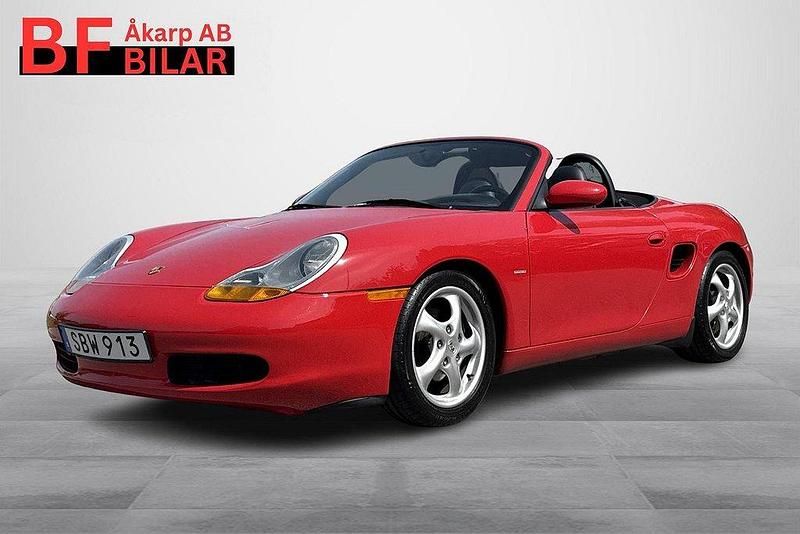 Röd Begagnad 1998 Porsche Boxster Cab | 159 500 kr - Bild 1/4