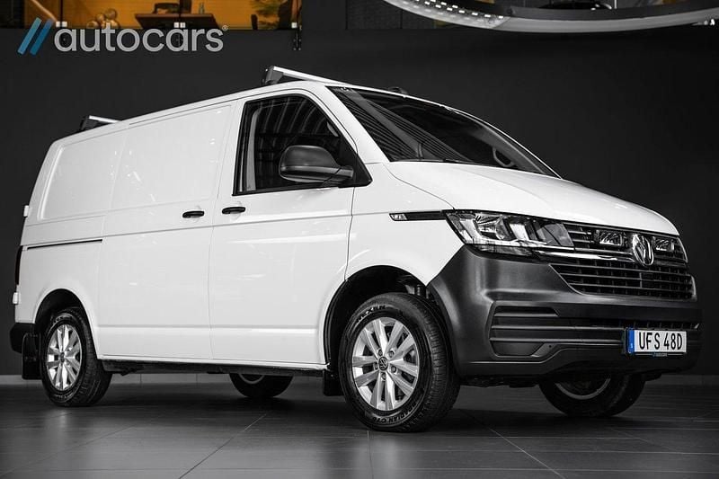 Vit Begagnad 2021 VW T6.1 Van | 328 750 kr (Marknadspris) - Bild 1/4