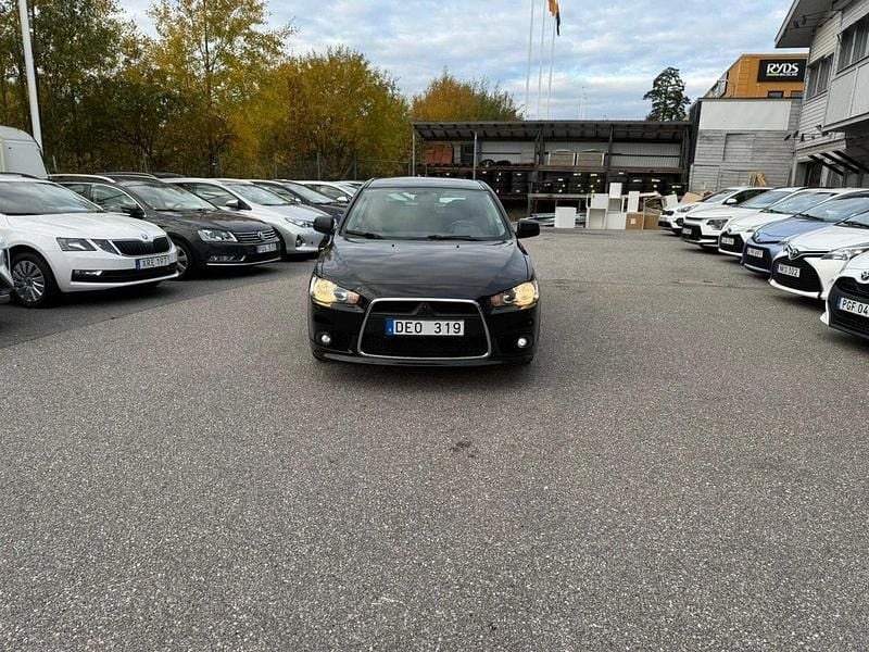 Svart Begagnad 2008 Mitsubishi Lancer Sportback Halvkombi | 39 900 kr (Marknadspris) - Bild 1/4
