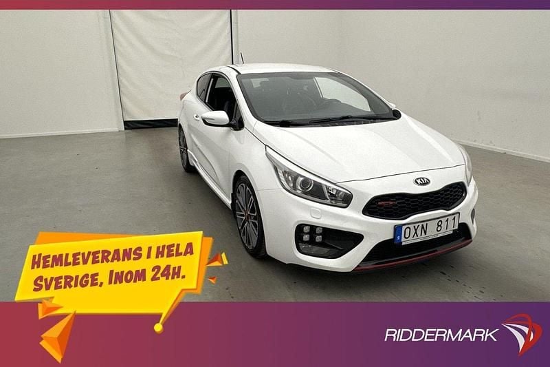 Vit Begagnad 2013 Kia Ceed GT 2 Halvkombi | 114 800 kr (Marknadspris) - Bild 1/3