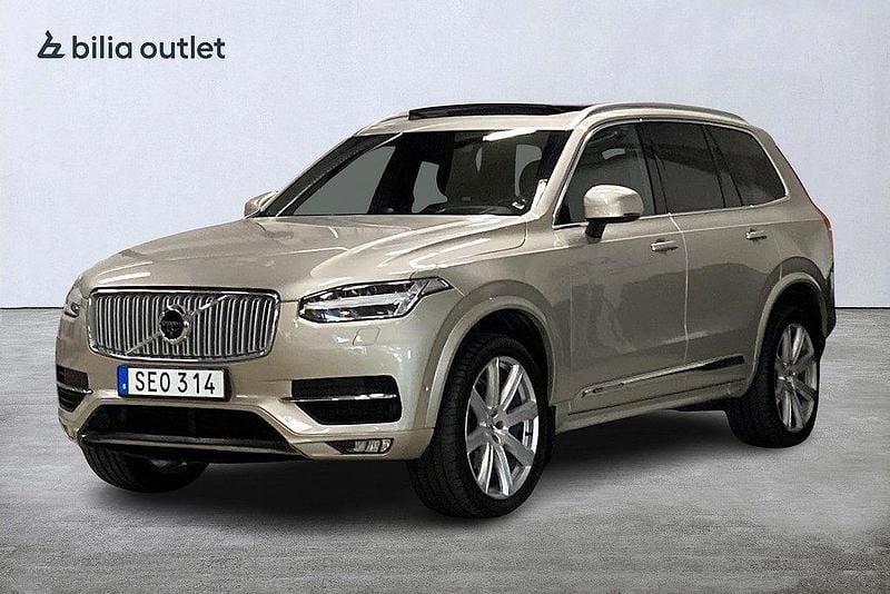 Ljusbrun (brun) Begagnad 2016 Volvo XC90 Inscription SUV | 429 900 kr (Lite dyr) - Bild 1/3