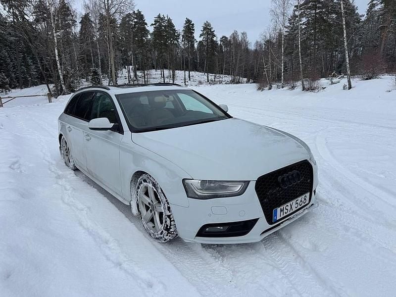 Begagnad Audi A4 177 HK (130 kW) 2012 Vit Kombi