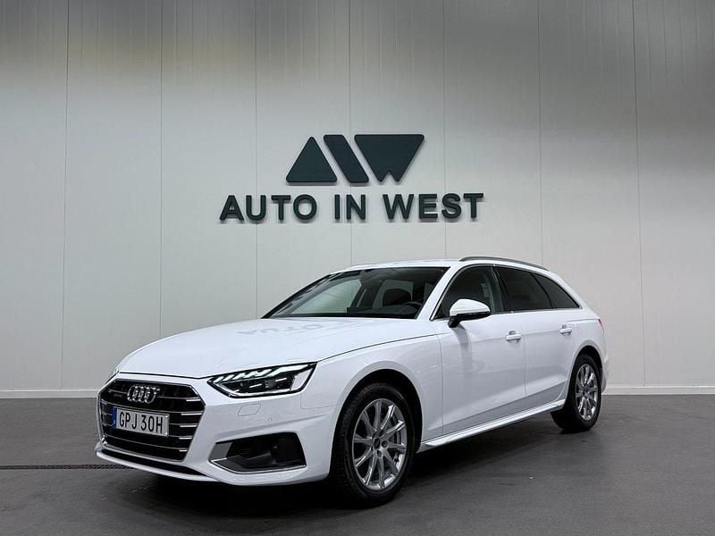 Vit Begagnad 2025 Audi A4 Kombi | 379 900 kr (Marknadspris) - Bild 1/4