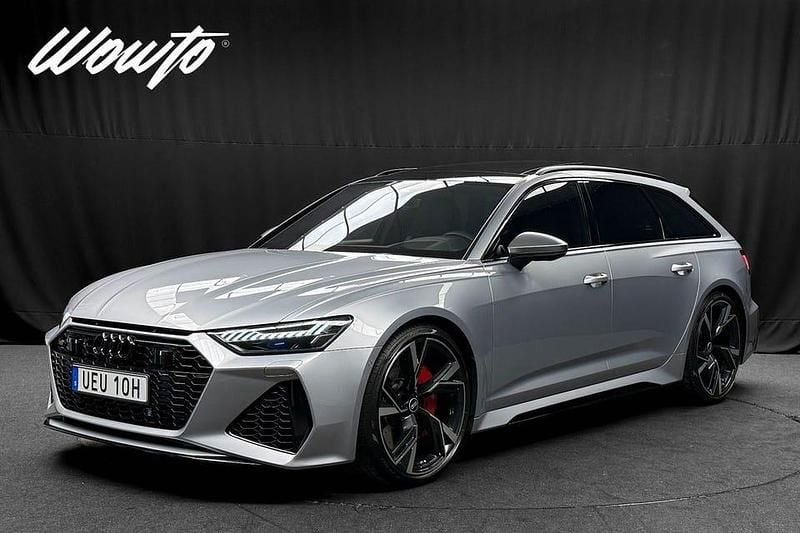 Grå Begagnad 2020 Audi RS6 Advanced Kombi | 1 049 800 kr (Dyr) - Bild 1/3