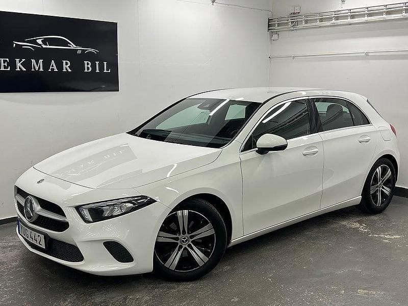 Begagnad Mercedes A180 116 HK (85 kW) 2018 Vit Halvkombi