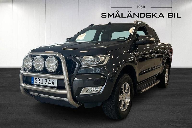 Grå Begagnad 2017 Ford Ranger Pickup | 174 900 kr (Superpris) - Bild 1/4