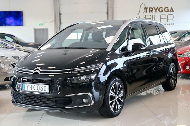 Svart Begagnad 2016 Citroën Grand C4 Picasso Minibuss | 87 900 kr (Marknadspris) - Bild 1/4