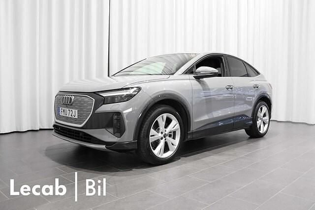 Gray Begagnad 2023 Audi Q4 Sportback e-tron Advanced SUV | 439 500 kr (Superpris) - Bild 1/4