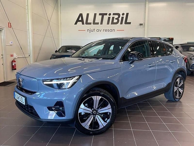 Grå Begagnad 2023 Volvo C40 Plus SUV | 359 900 kr (Bra pris) - Bild 1/3